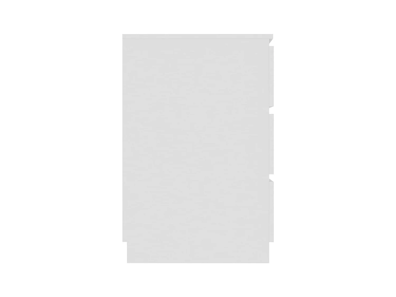 Bureau bois blanc 6 tiroirs Study 140cm