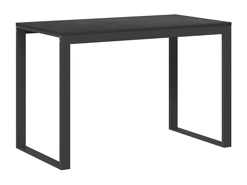 Bureau d'ordinateur Noir 110x60x73