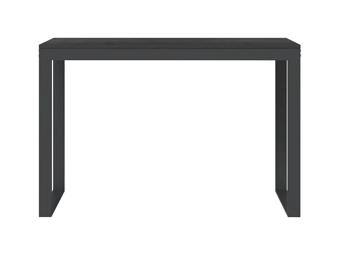 Bureau d'ordinateur Noir 110x60x73