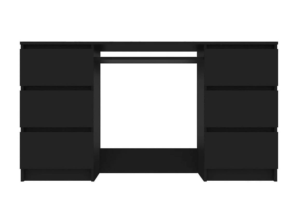 Bureau Noir 140x50x77