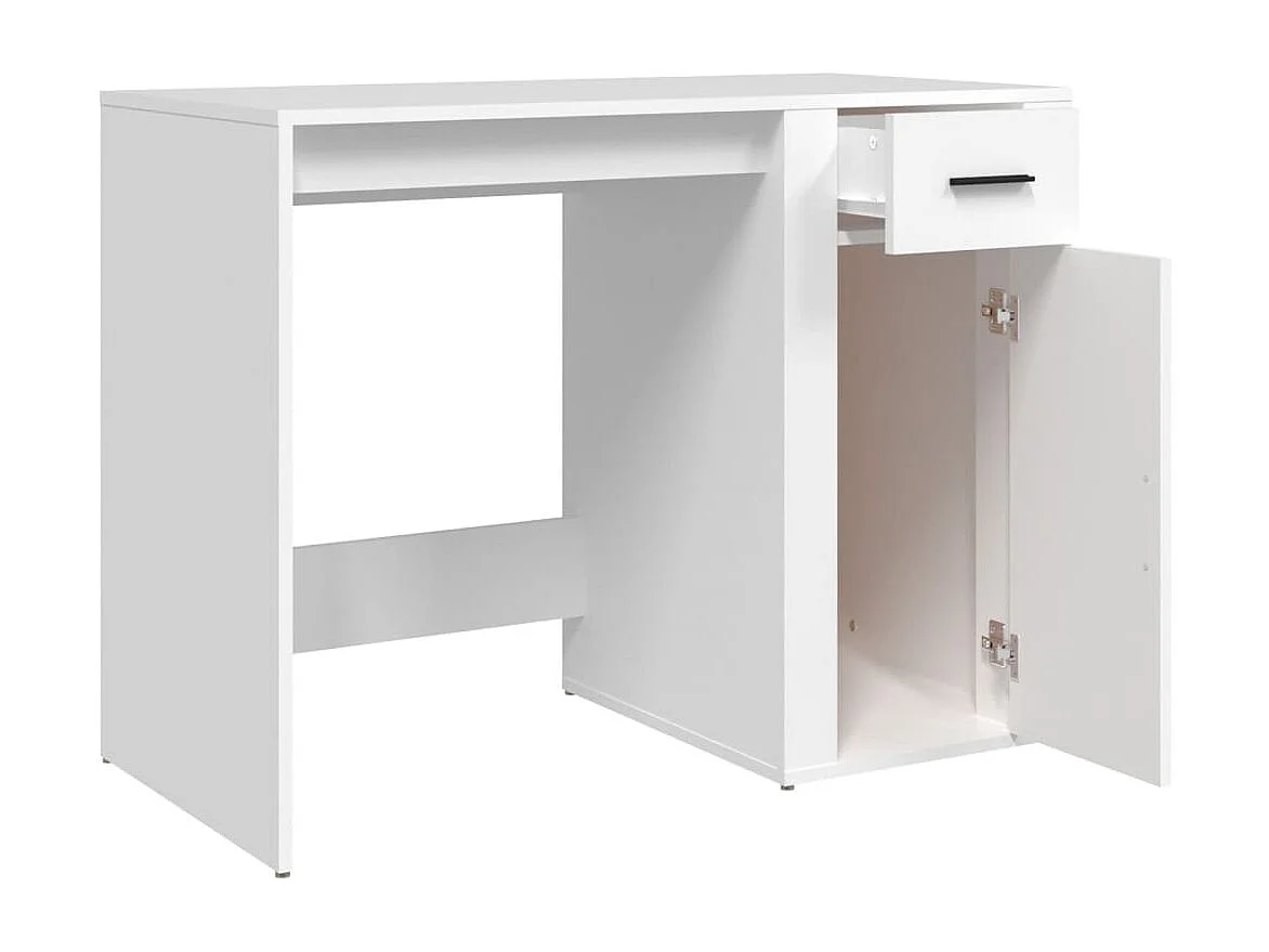 Bureau Blanc 100x49x75 Bois d'ingénierie
