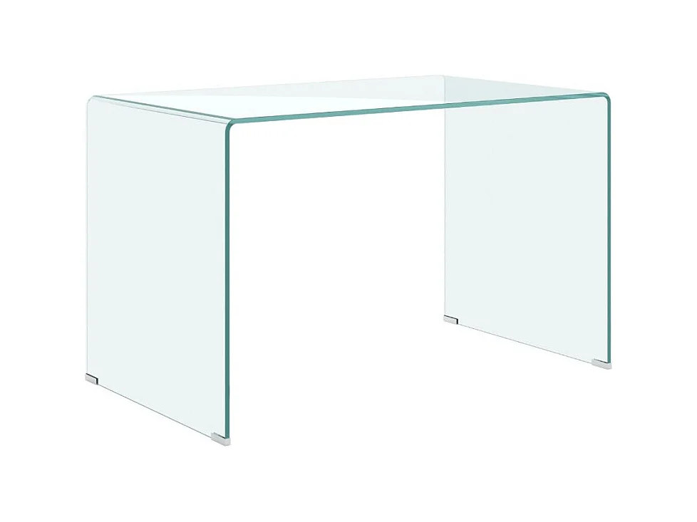 Bureau design verre trempé Kays 100cm