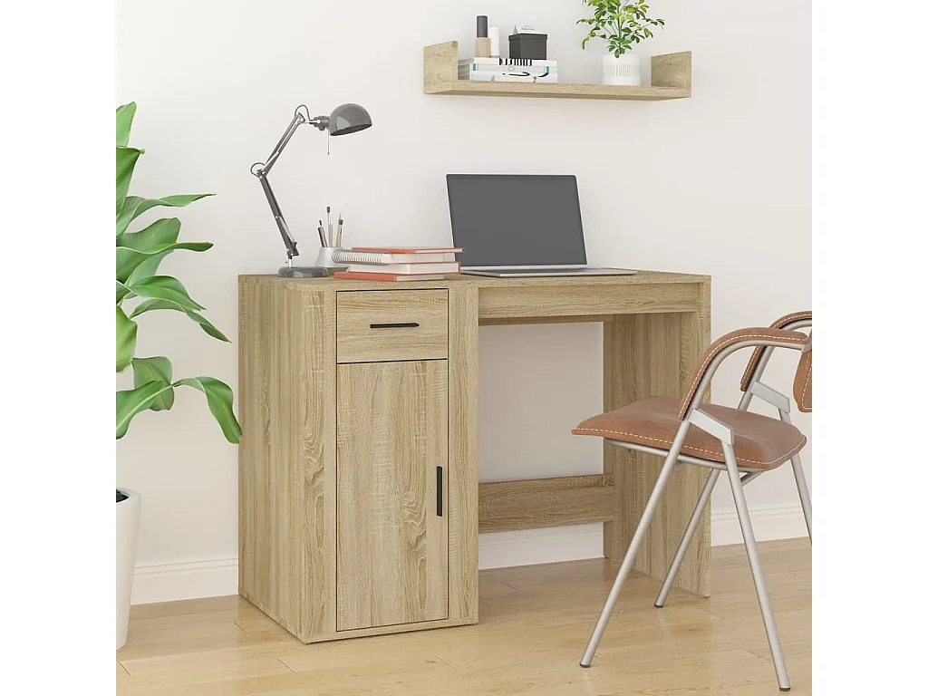 Bureau Chêne sonoma 100x49x75 Bois d'ingénierie