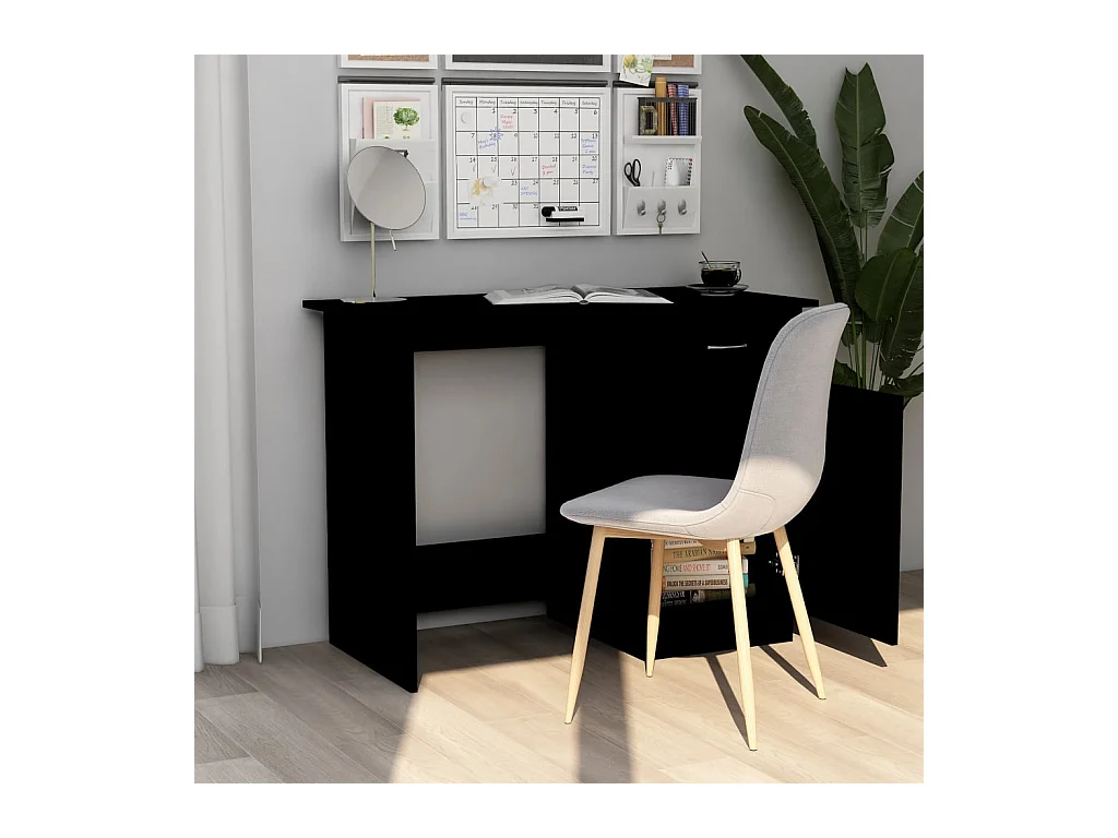 Bureau Noir 100 x 50x76