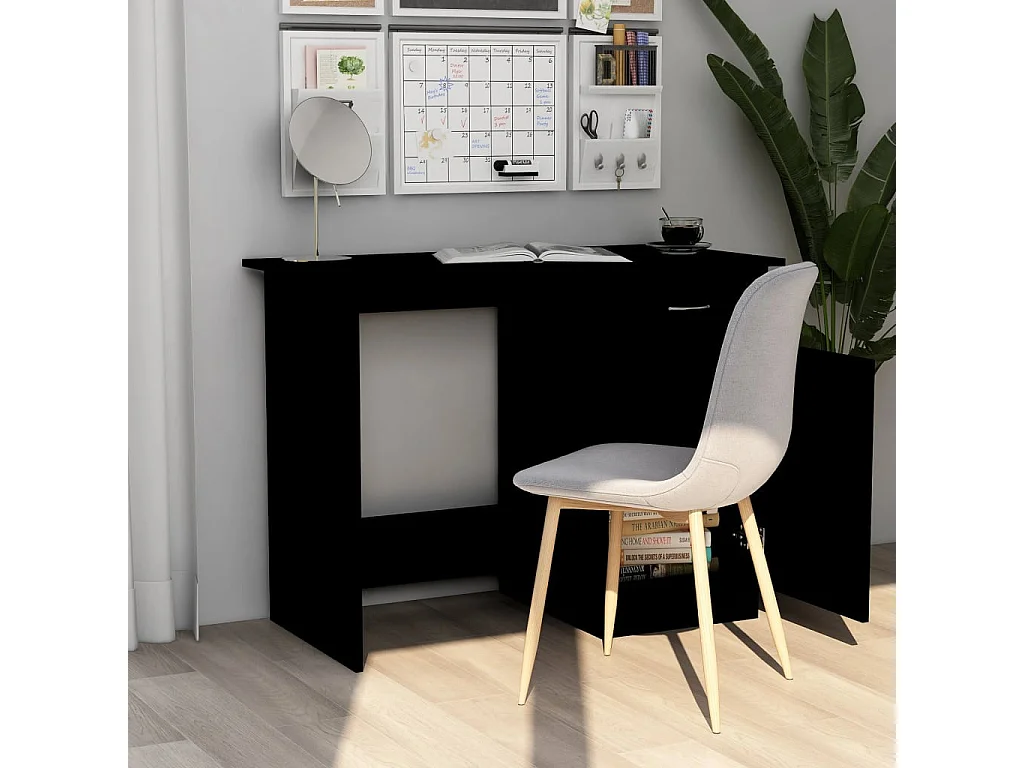 Bureau Noir 100 x 50x76