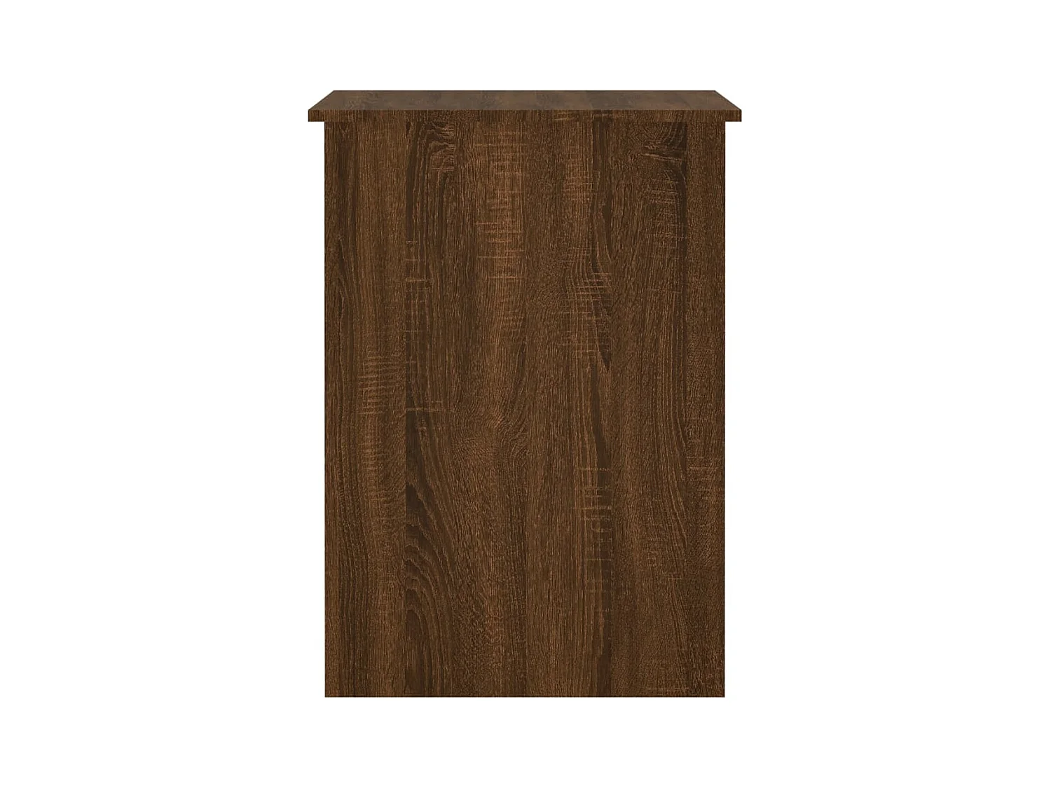 Bureau chêne marron 100x55x75 bois d'ingénierie