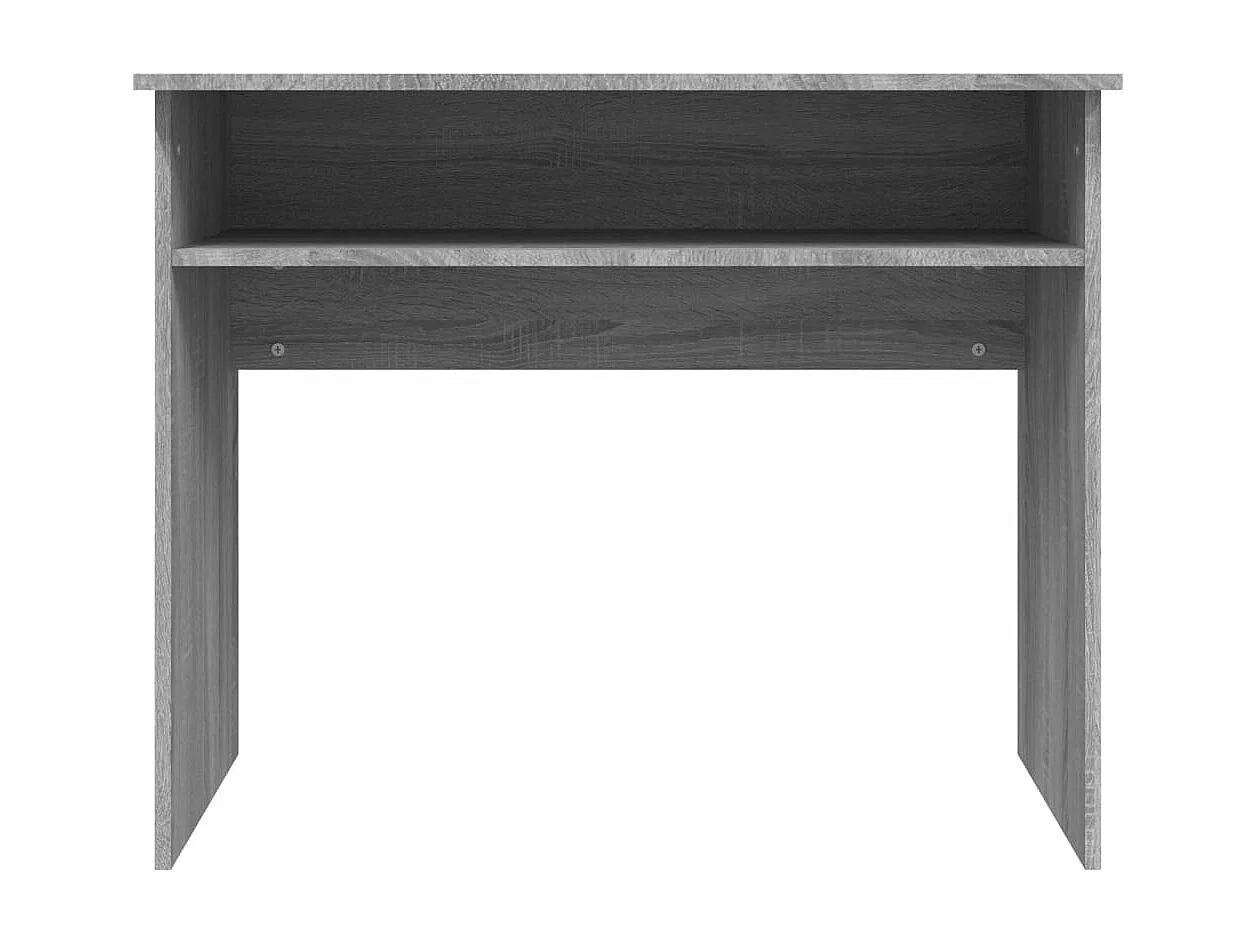 Bureau Sonoma gris 90x50x74 Bois d'ingénierie