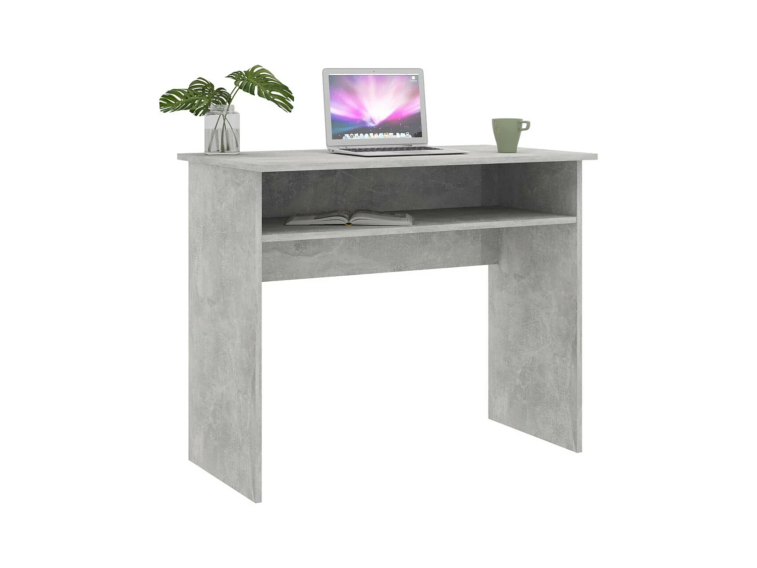 Bureau Gris béton 90x50x74 Valeria