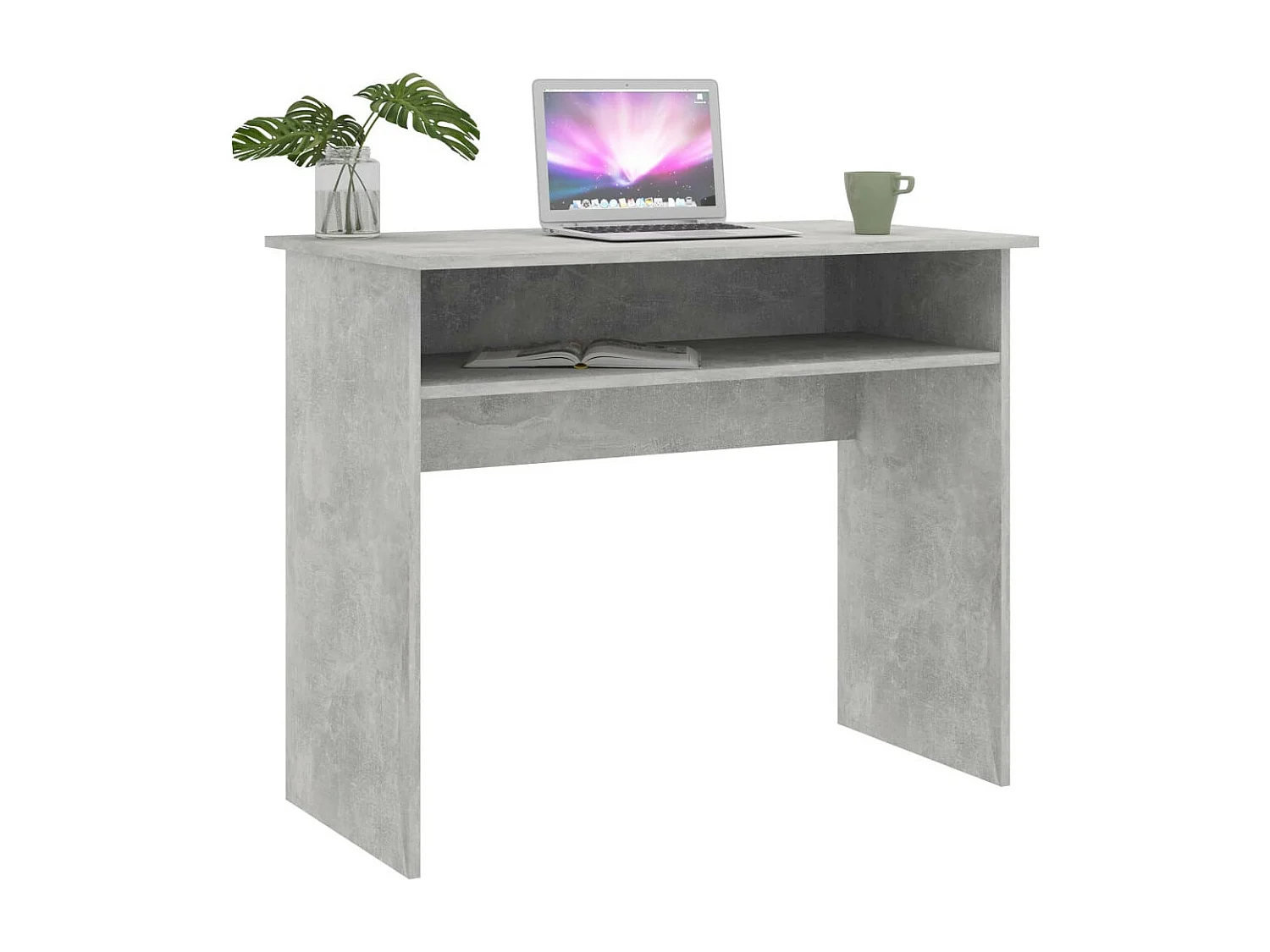 Bureau Gris béton 90x50x74 Valeria