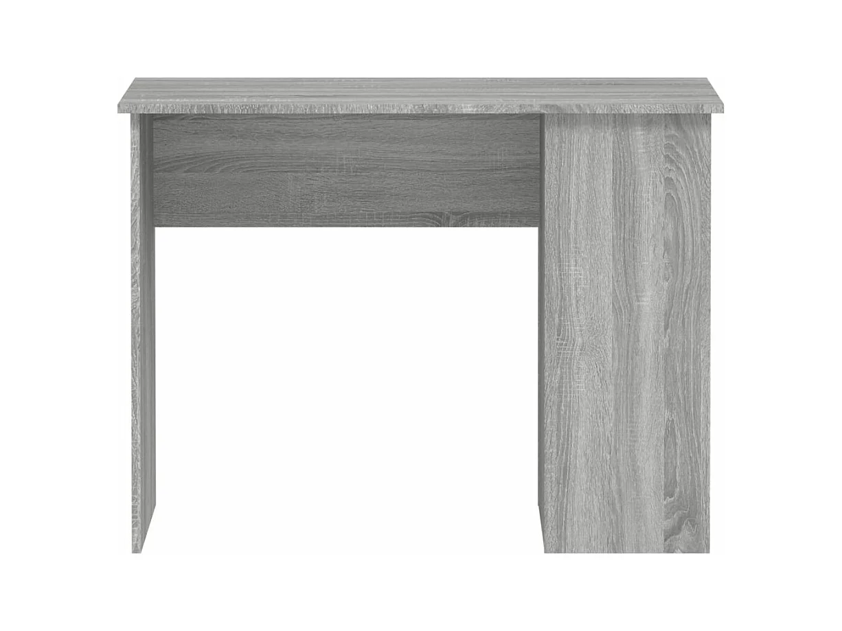 Bureau sonoma gris 100x55x75 bois d'ingénierie