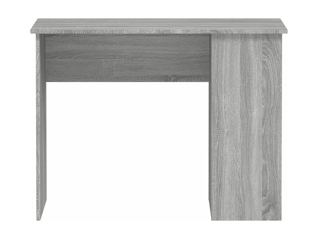 Bureau sonoma gris 100x55x75 bois d'ingénierie