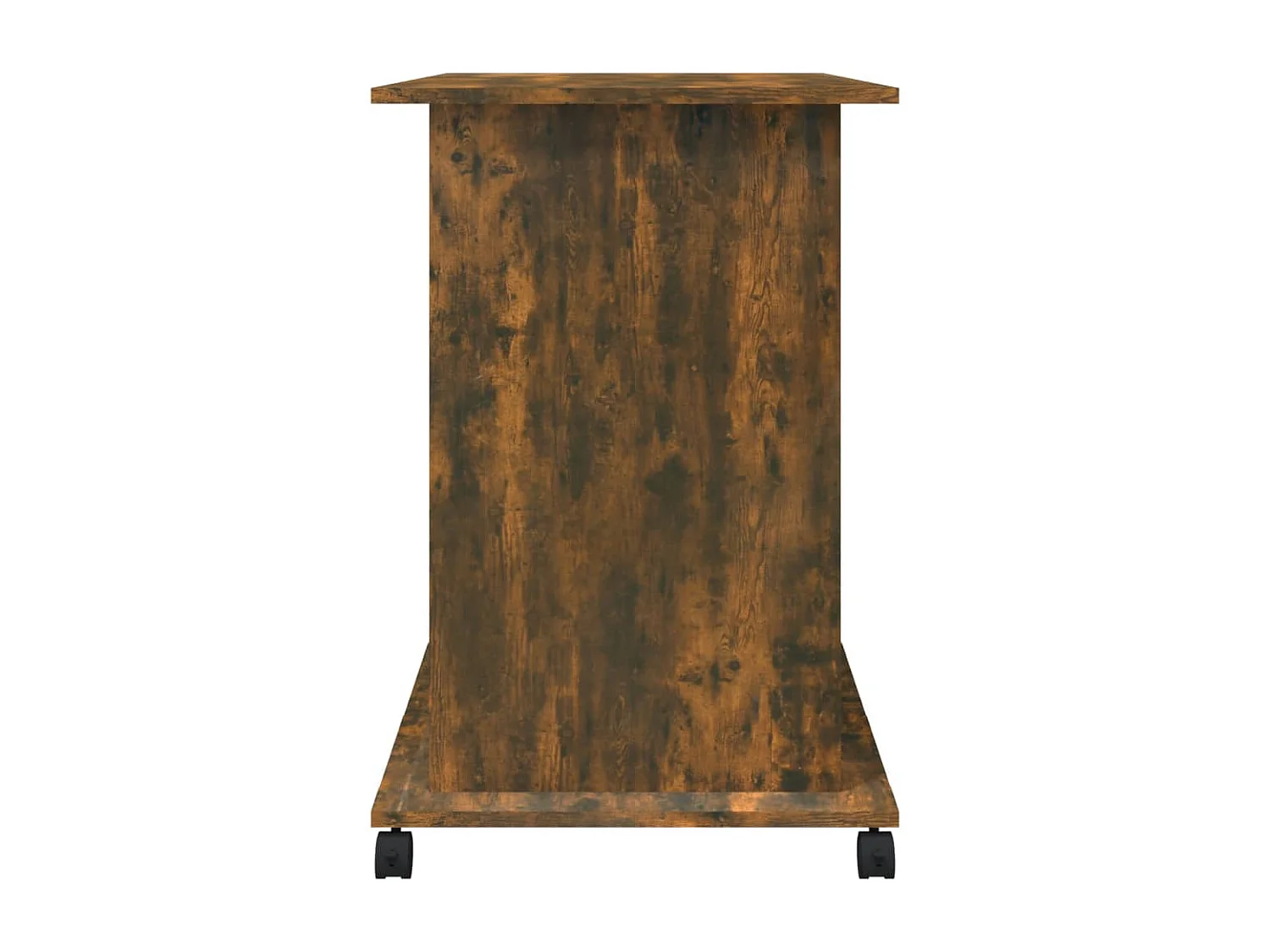 Bureau d'ordinateur Chêne fumé 80x50x75 Bois d'ingénierie