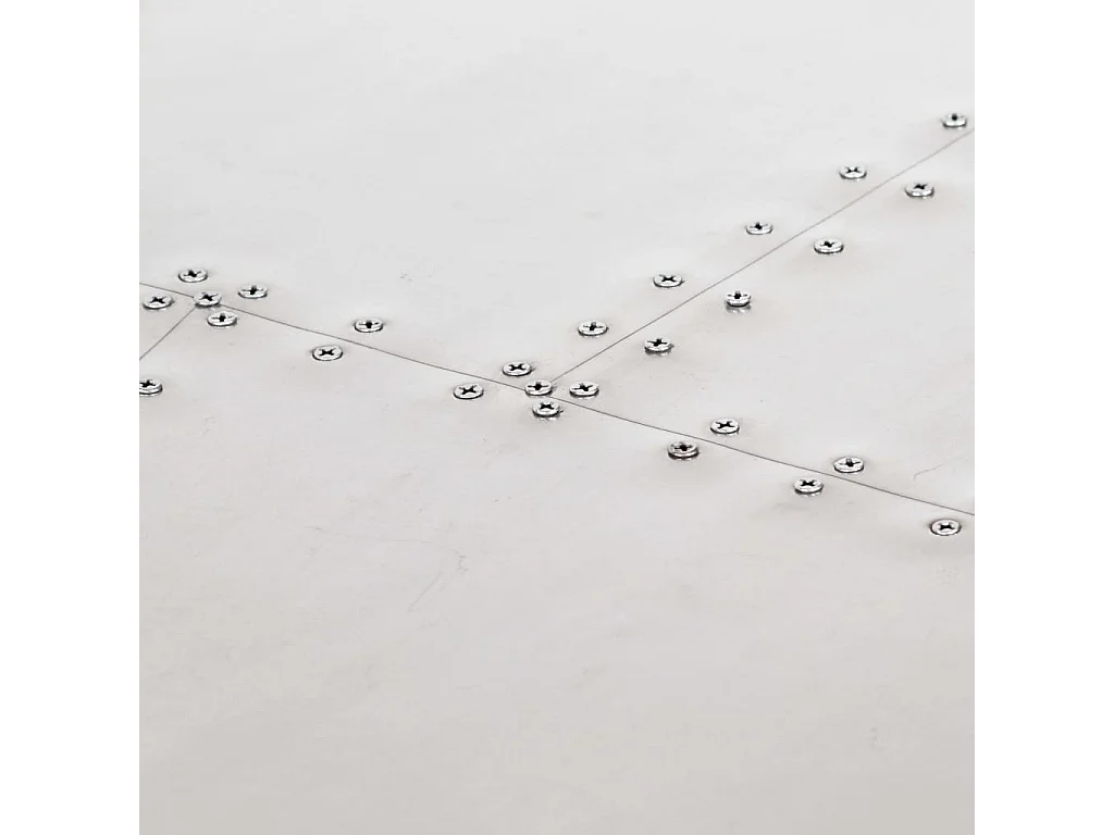 Bureau style avion Argenté 112x50x76 Métal