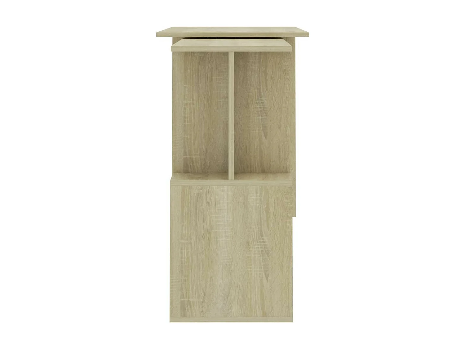 Bureau d'angle Chêne sonoma 200x50x76