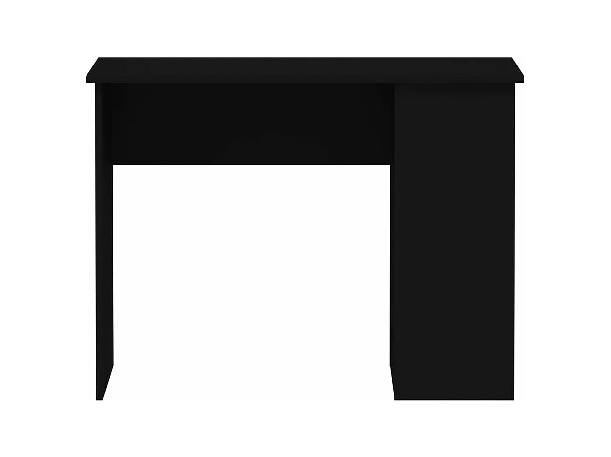 Bureau Noir 100x55x75 Bois d'ingénierie