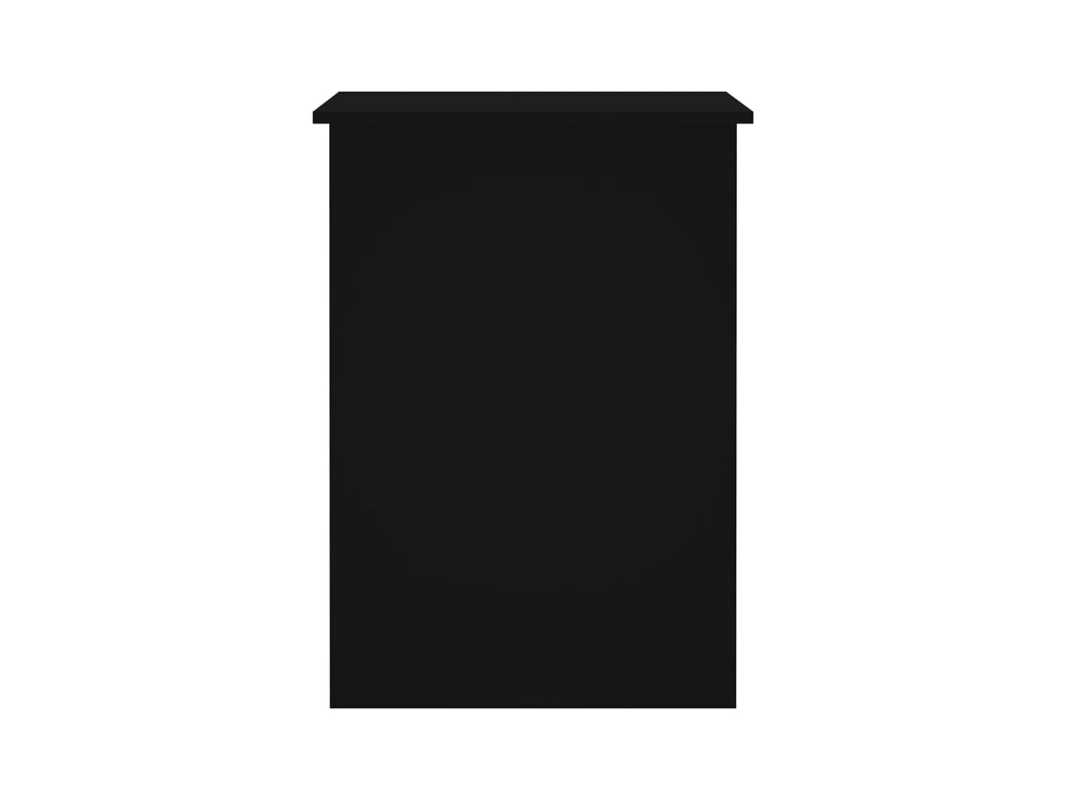 Bureau Noir 100x55x75 Bois d'ingénierie