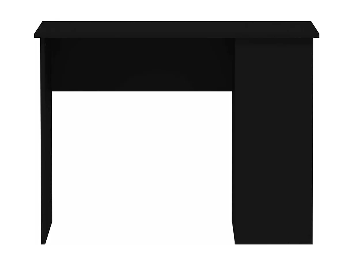 Bureau Noir 100x55x75 Bois d'ingénierie