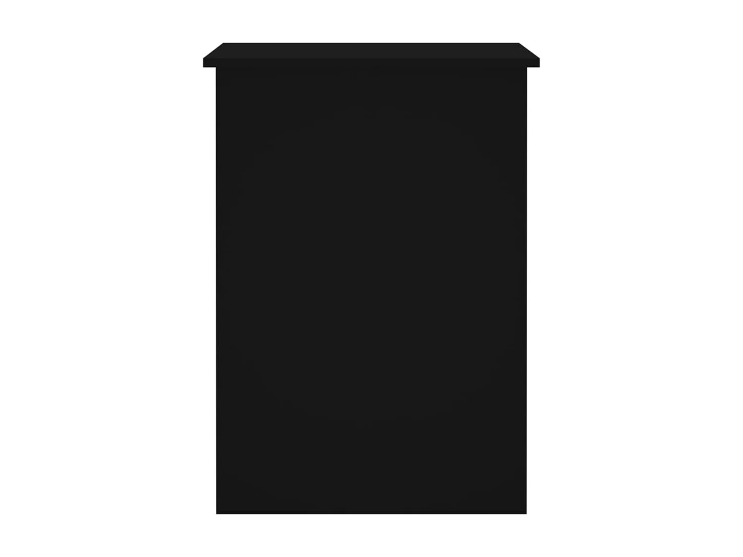 Bureau Noir 100x55x75 Bois d'ingénierie