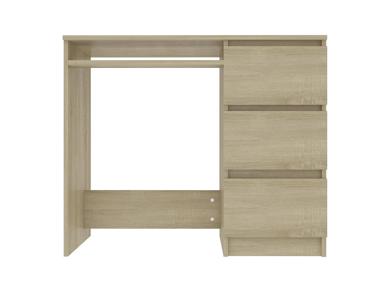 Bureau Chêne sonoma 90x45x76