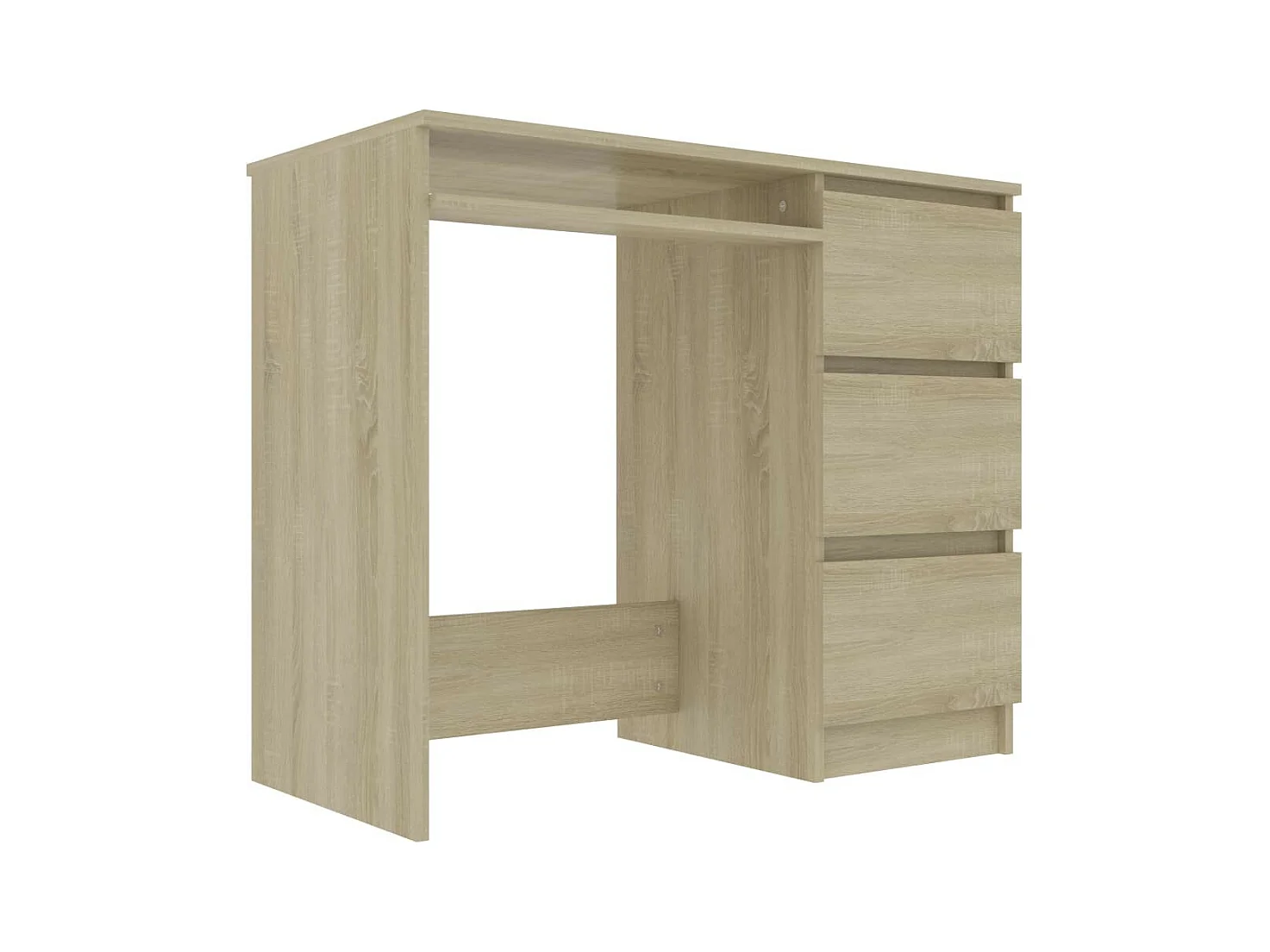 Bureau Chêne sonoma 90x45x76