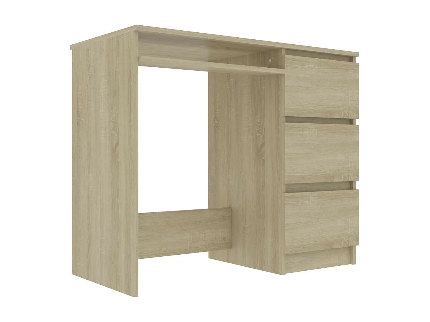 Bureau Chêne sonoma 90x45x76