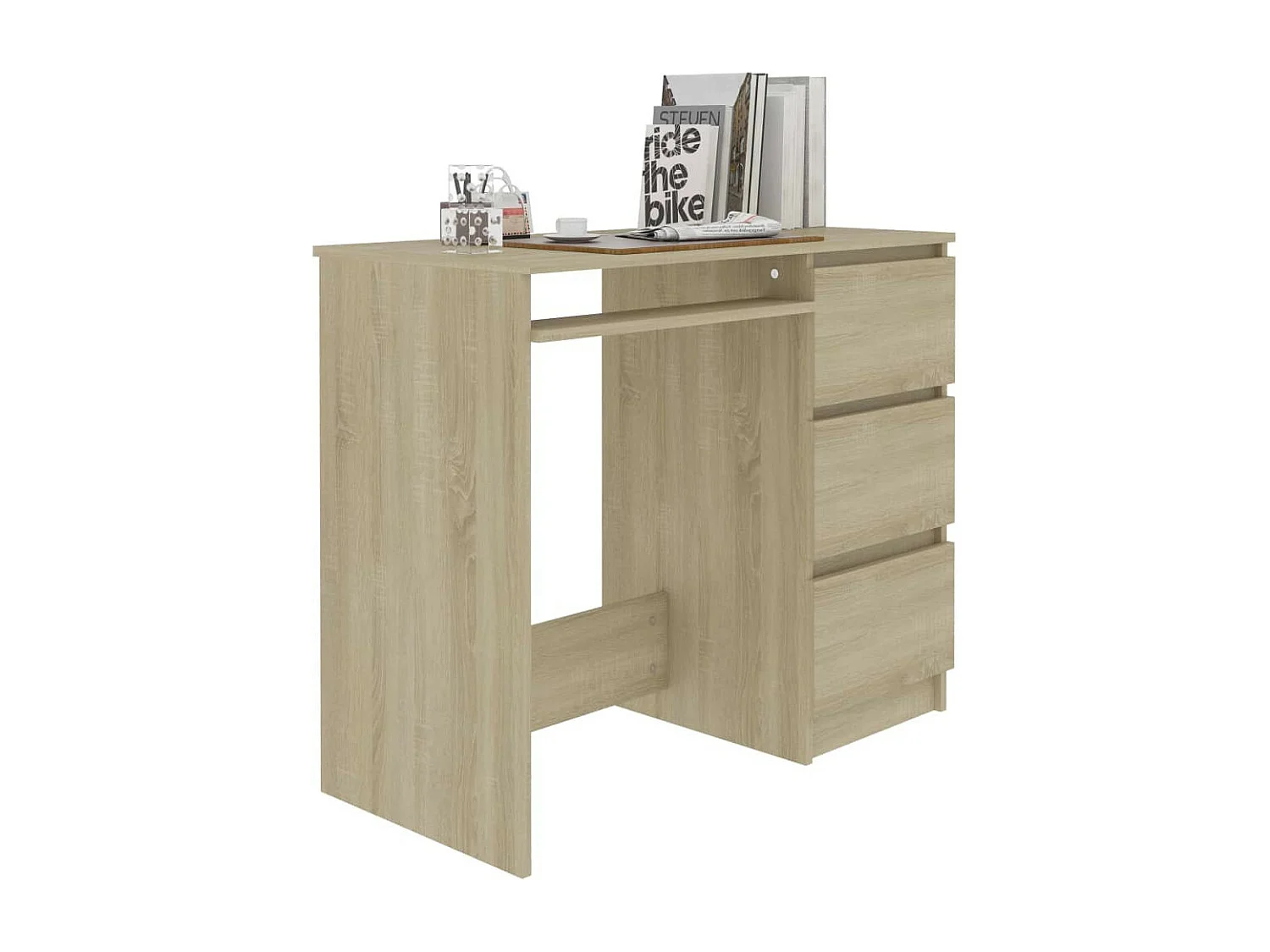 Bureau Chêne sonoma 90x45x76