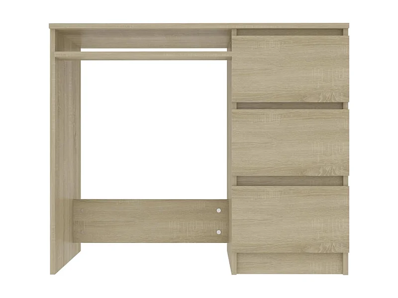 Bureau Chêne sonoma 90x45x76