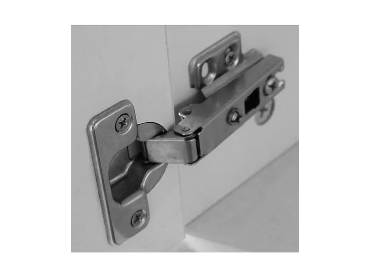 Bureau 1 tiroir 1 placard bois blanc Vanirel