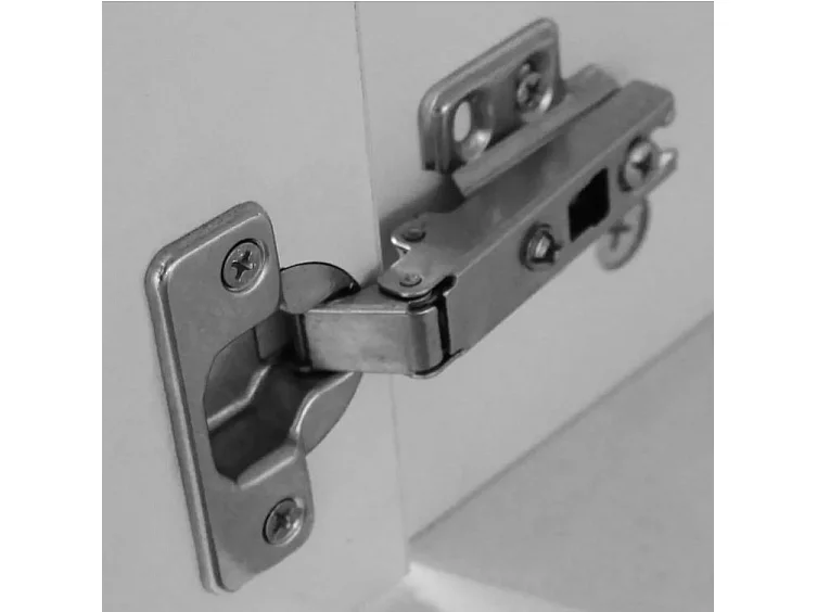 Bureau 1 tiroir 1 placard bois blanc Vanirel