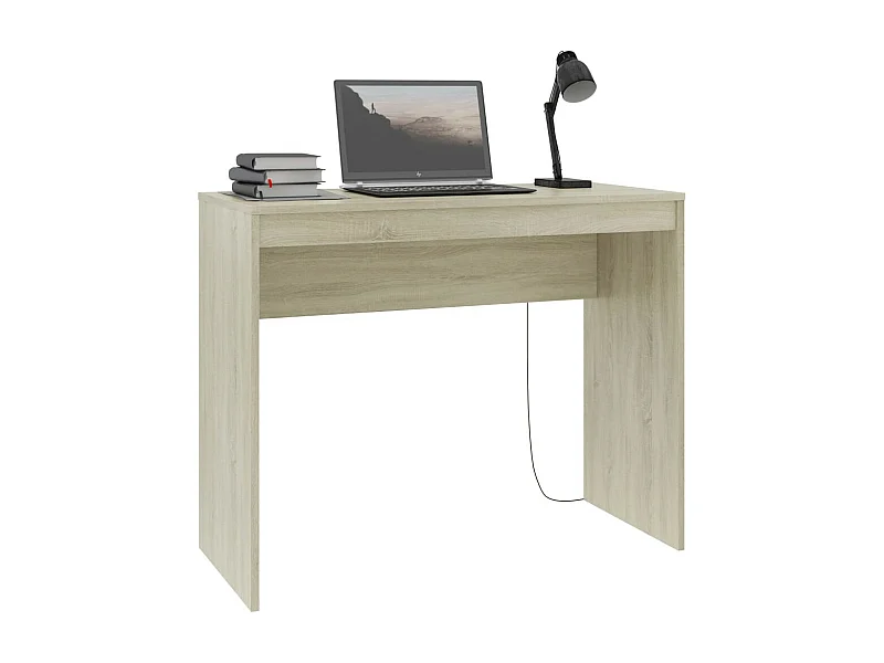 Bureau bois chêne sonoma Studano 90cm