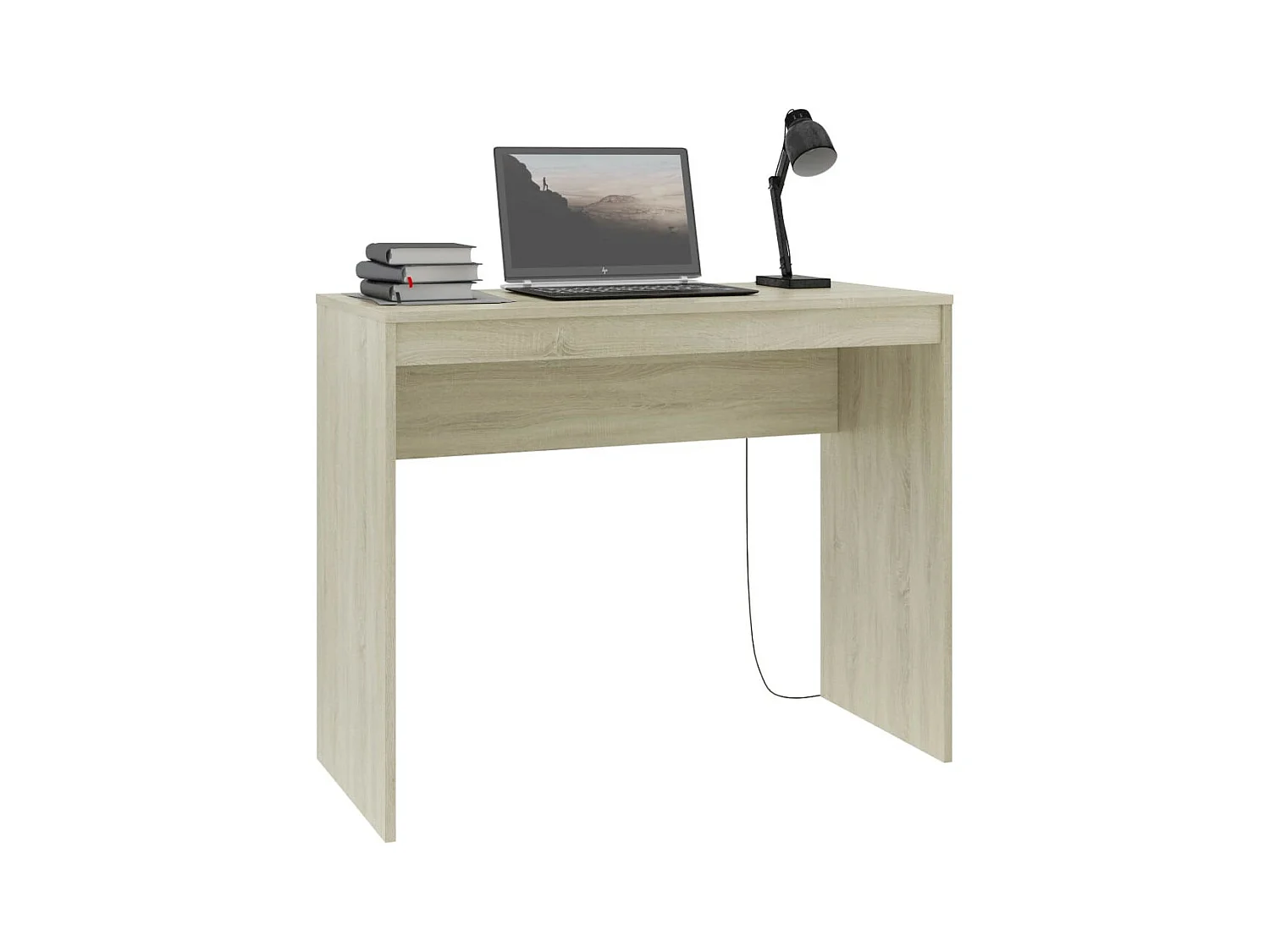 Bureau bois chêne sonoma Studano 90cm