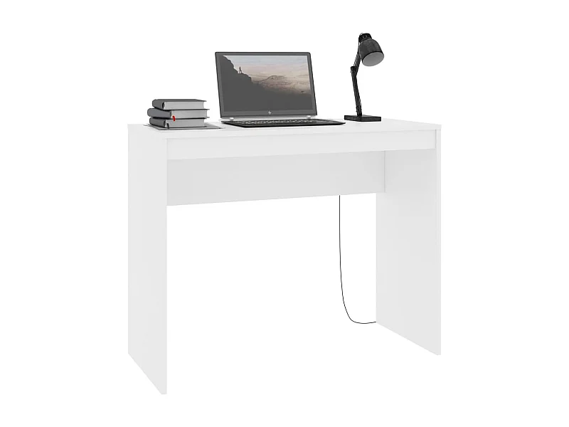 Bureau bois blanc Studano 90cm
