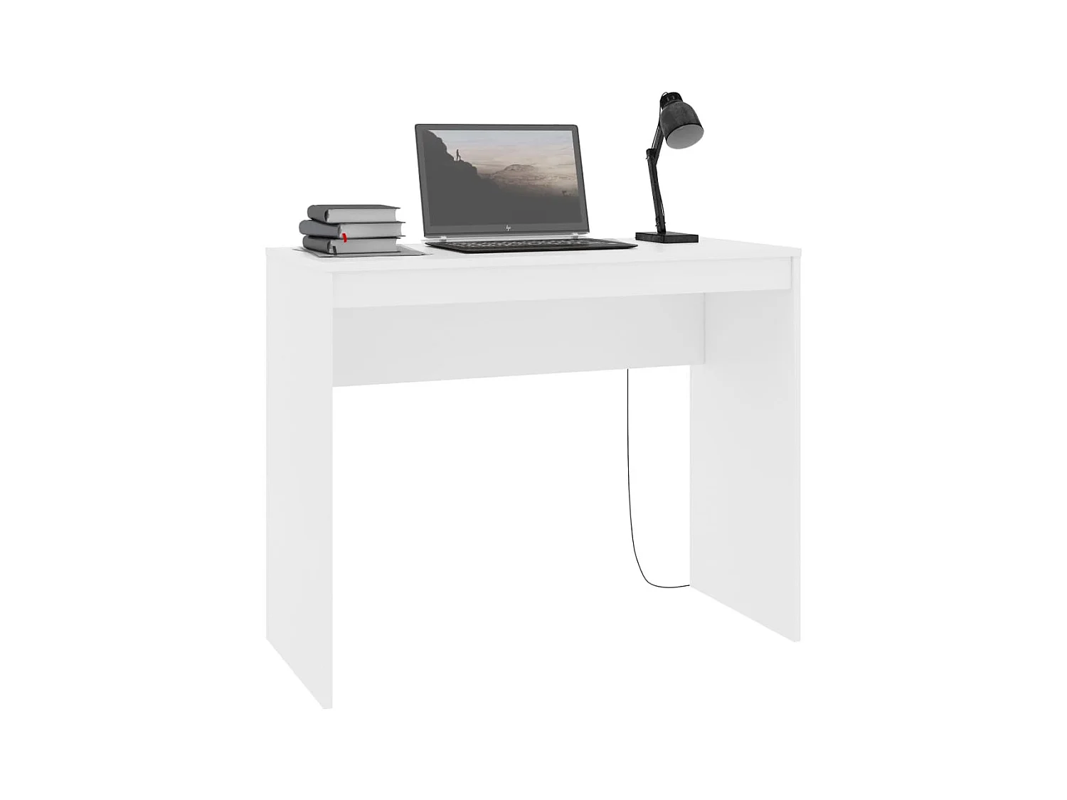 Bureau bois blanc Studano 90cm
