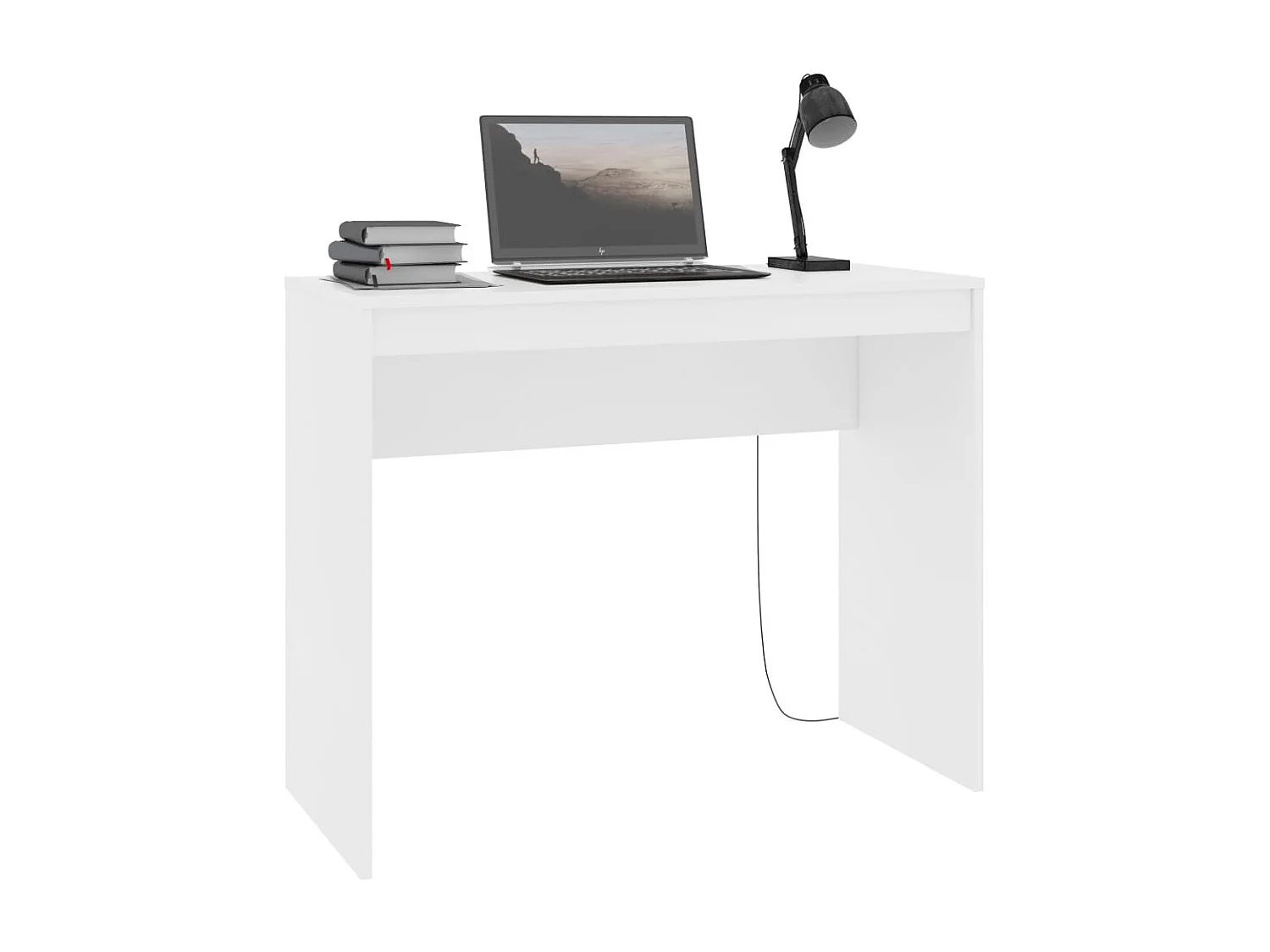 Bureau bois blanc Studano 90cm