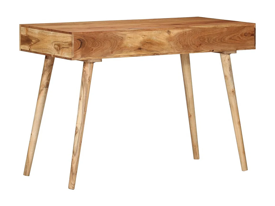 Bureau 115x50x76 Bois d'acacia massif