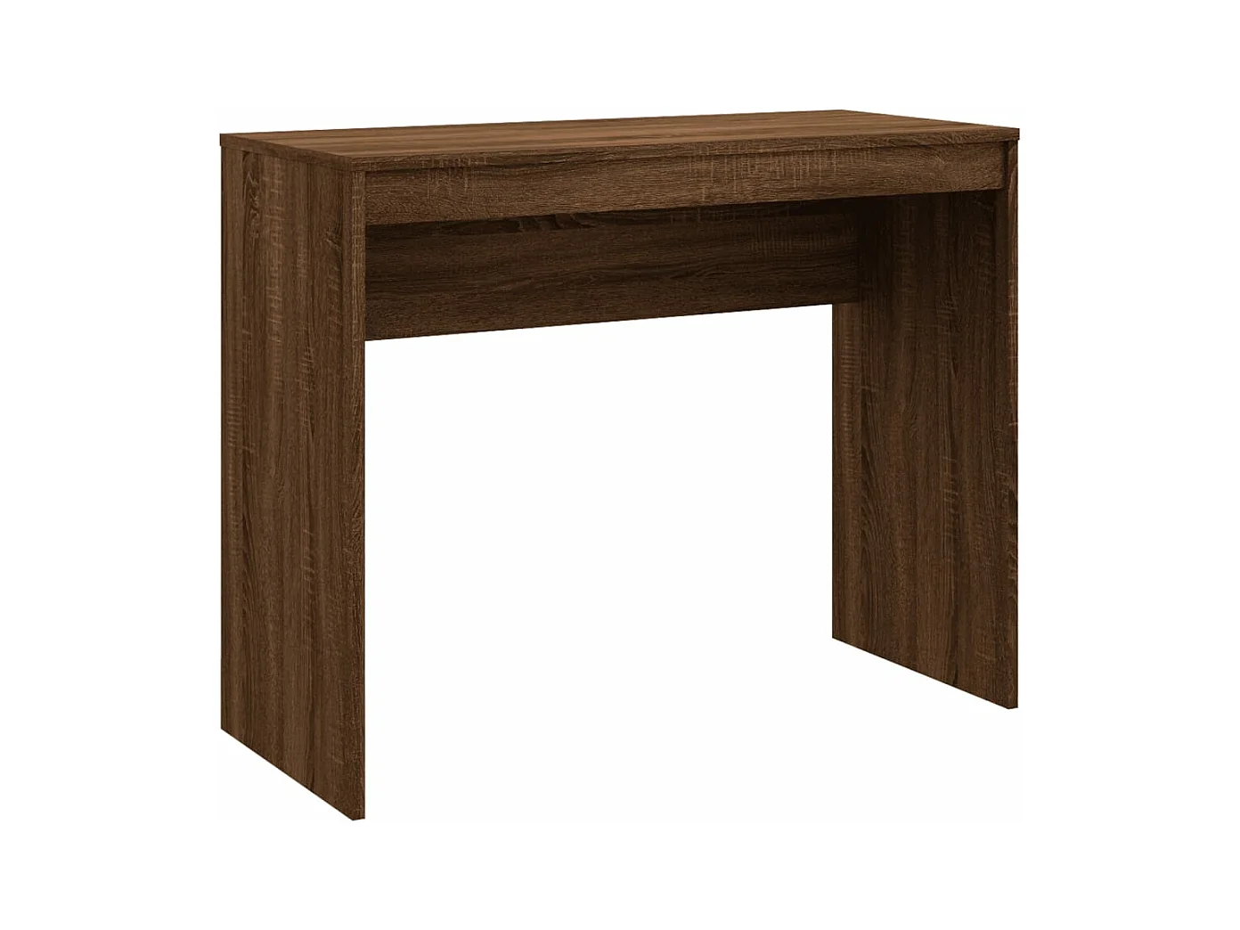 Bureau Chêne marron 90x40x72 Bois d'ingénierie