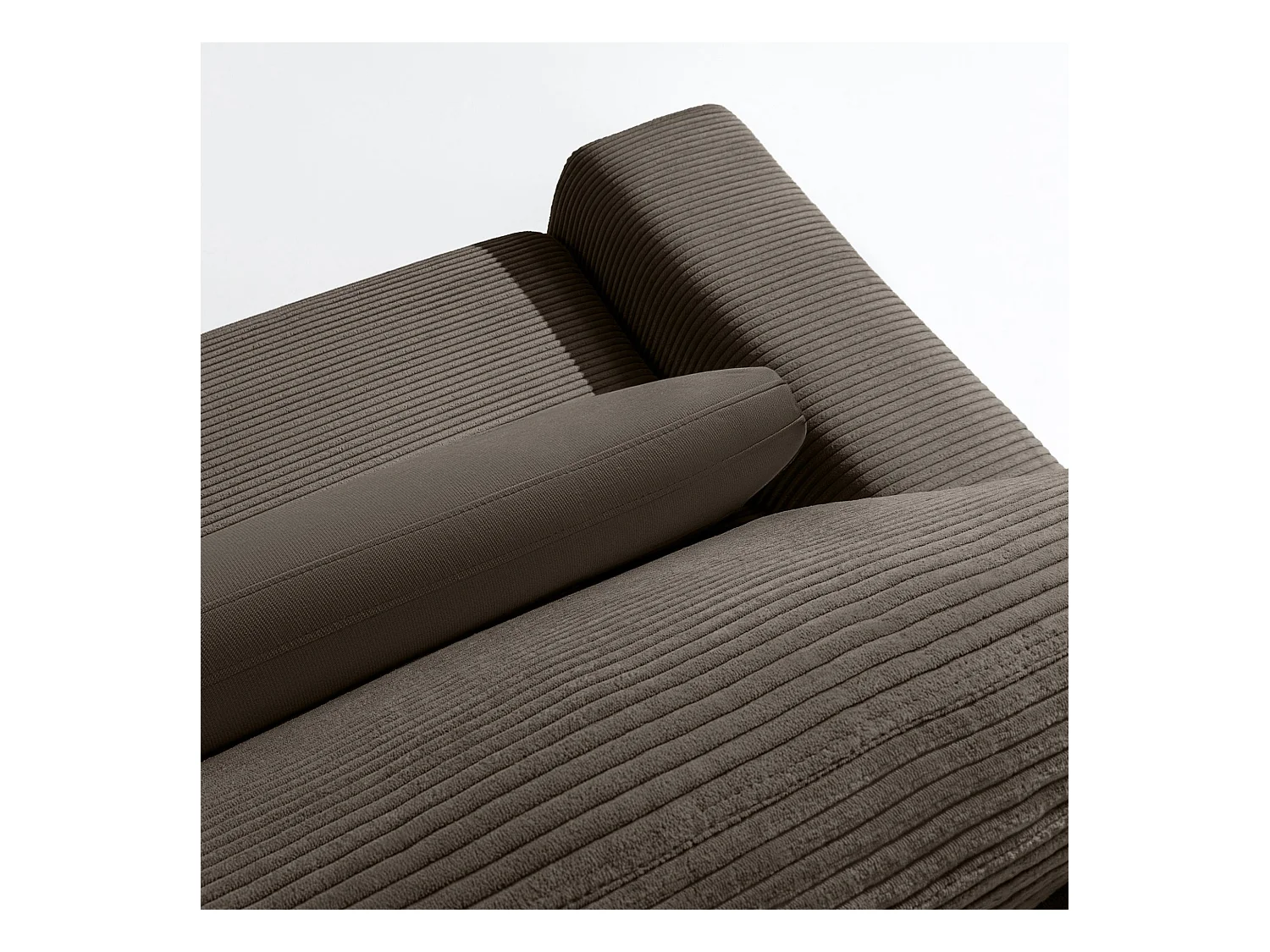 Sofa MOLLIS - 3-Sitzer - Braun