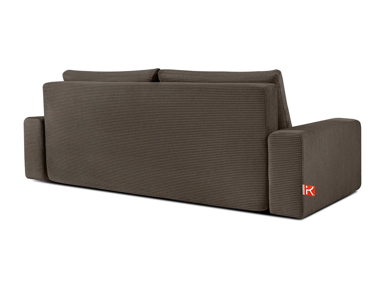 Sofa MOLLIS - 3-Sitzer - Braun