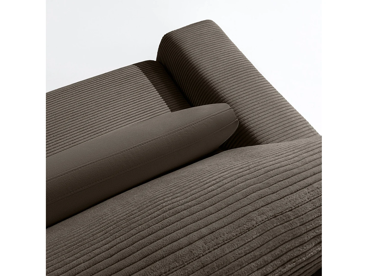 Sofa MOLLIS - 3-Sitzer - Braun