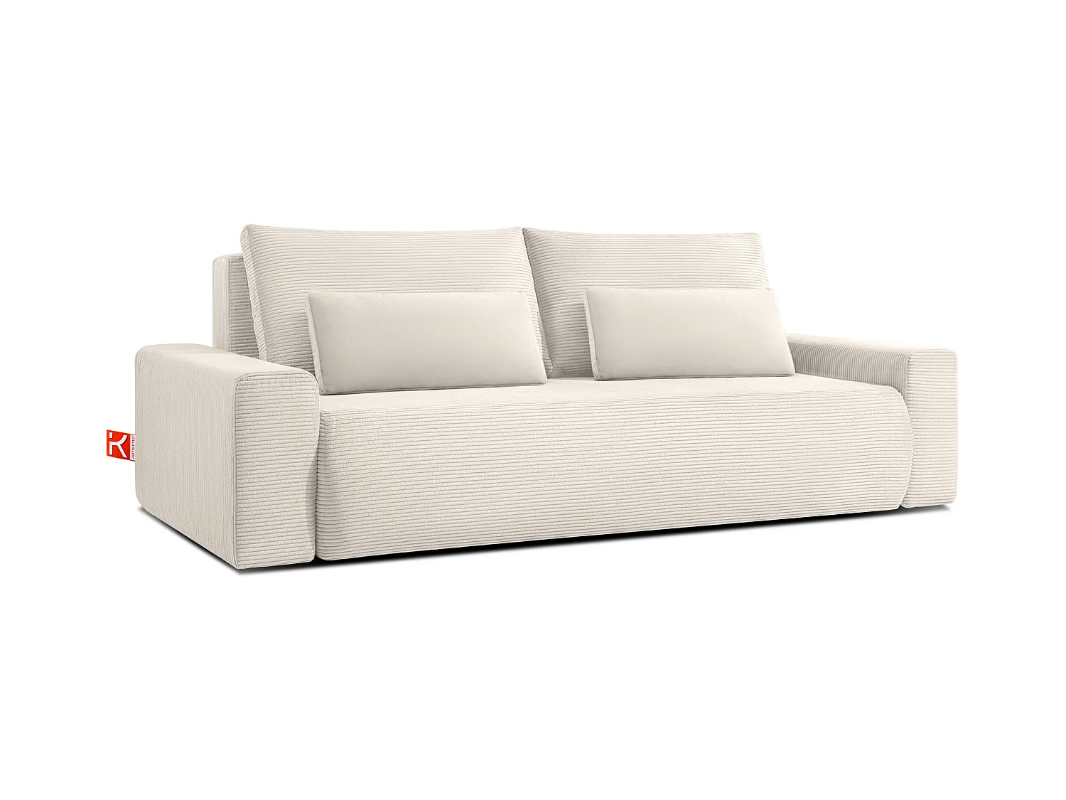 Sofa MOLLIS - 3-Sitzer - Ecru