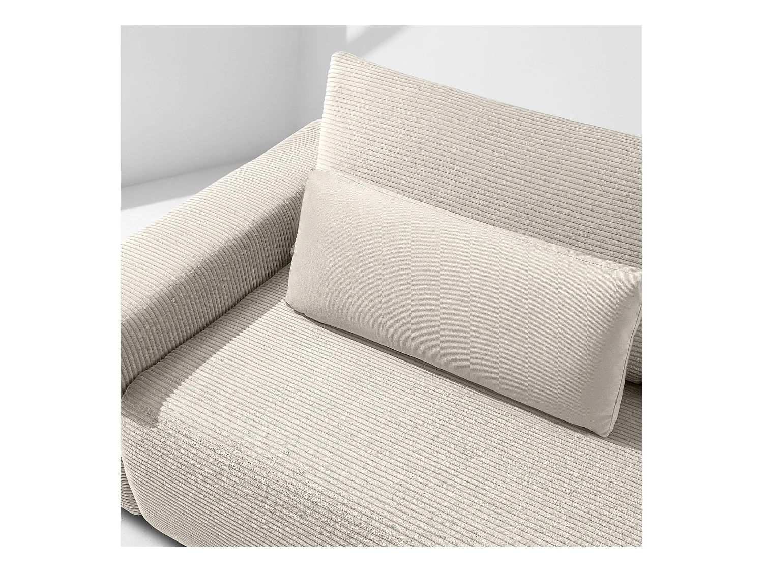 Sofa MOLLIS - 3-Sitzer - Ecru