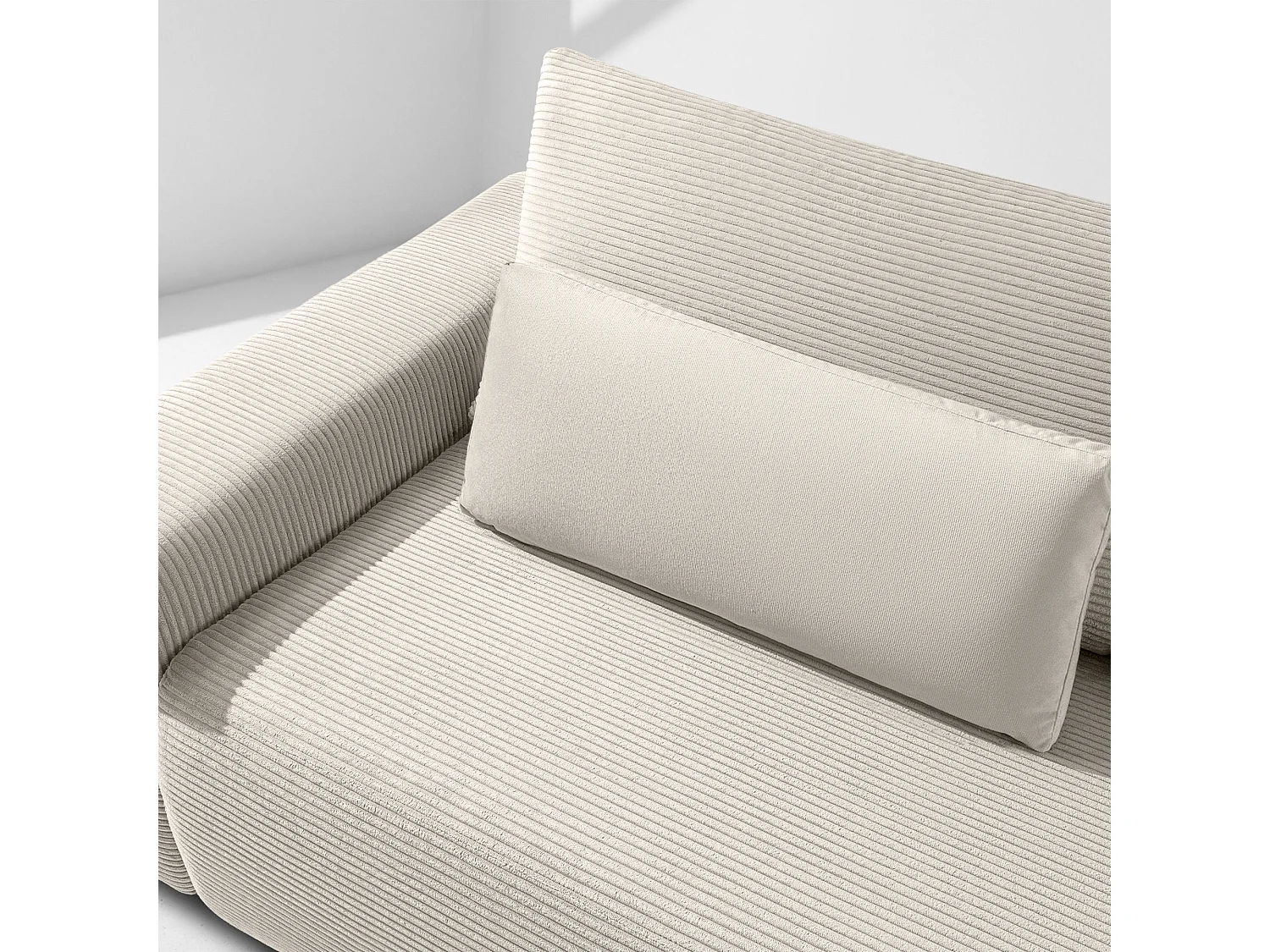 Sofa MOLLIS - 3-Sitzer - Ecru