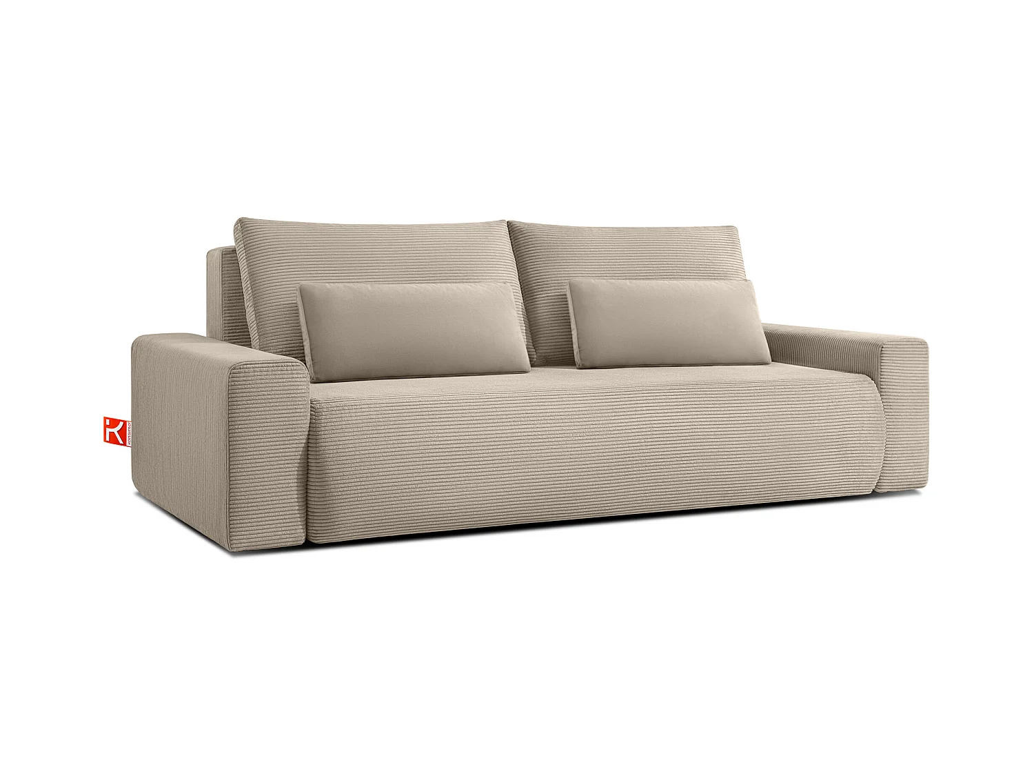 Sofa MOLLIS - 3-Sitzer - Beige
