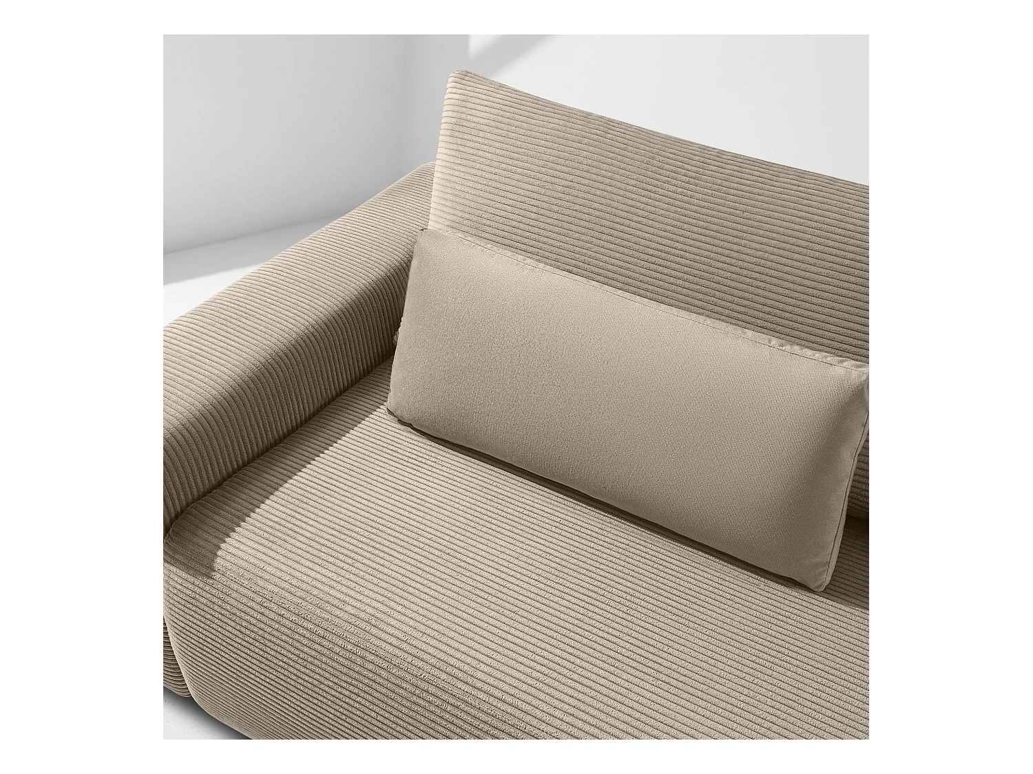 Sofa MOLLIS - 3-Sitzer - Beige