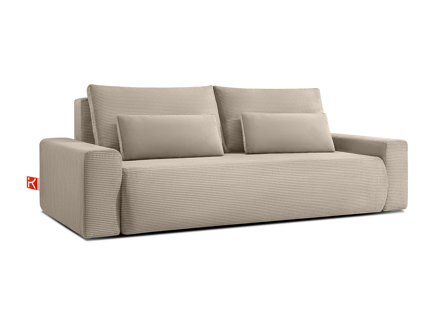 Sofa MOLLIS - 3-Sitzer - Beige