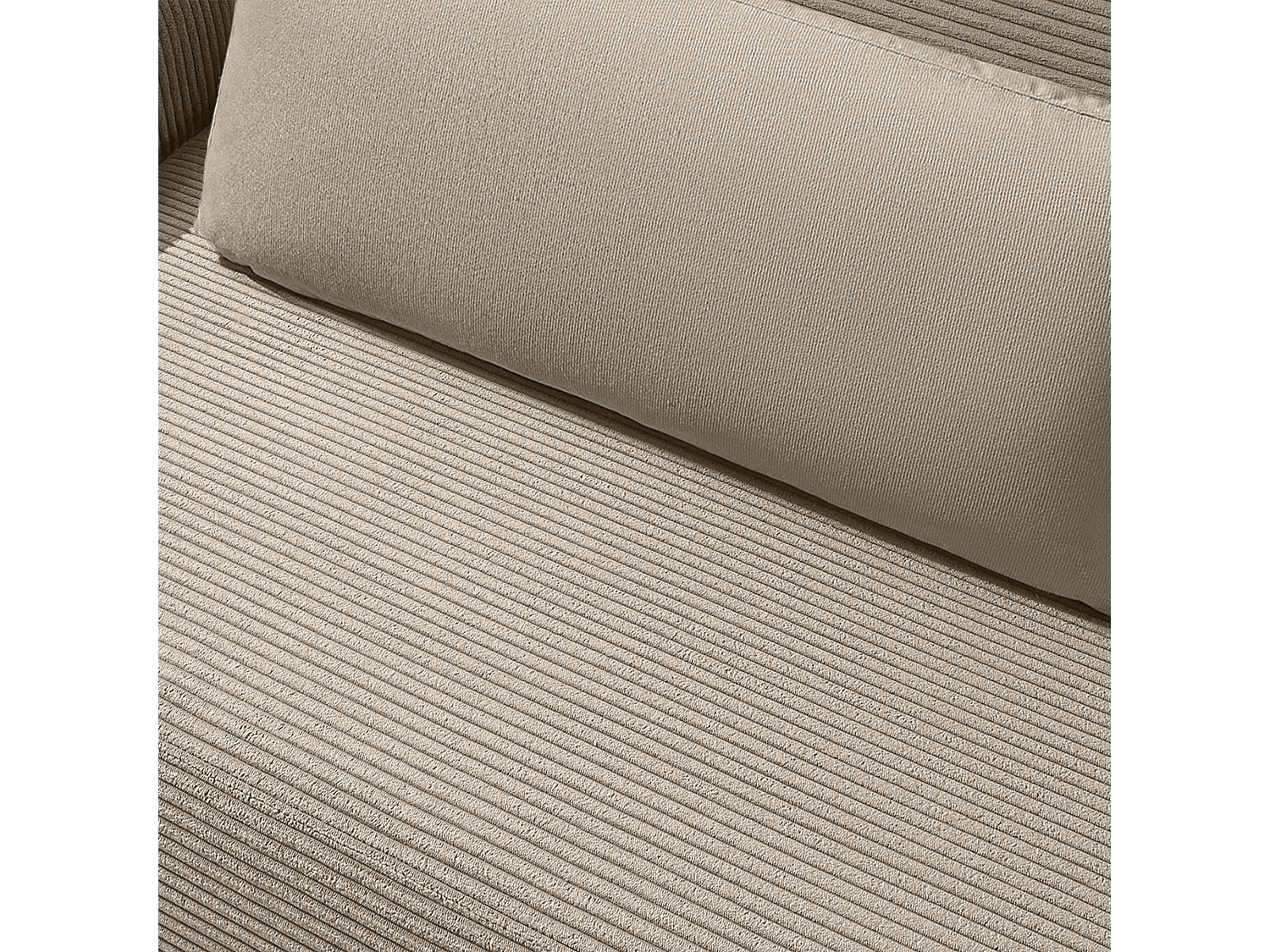 Sofa MOLLIS - 3-Sitzer - Beige