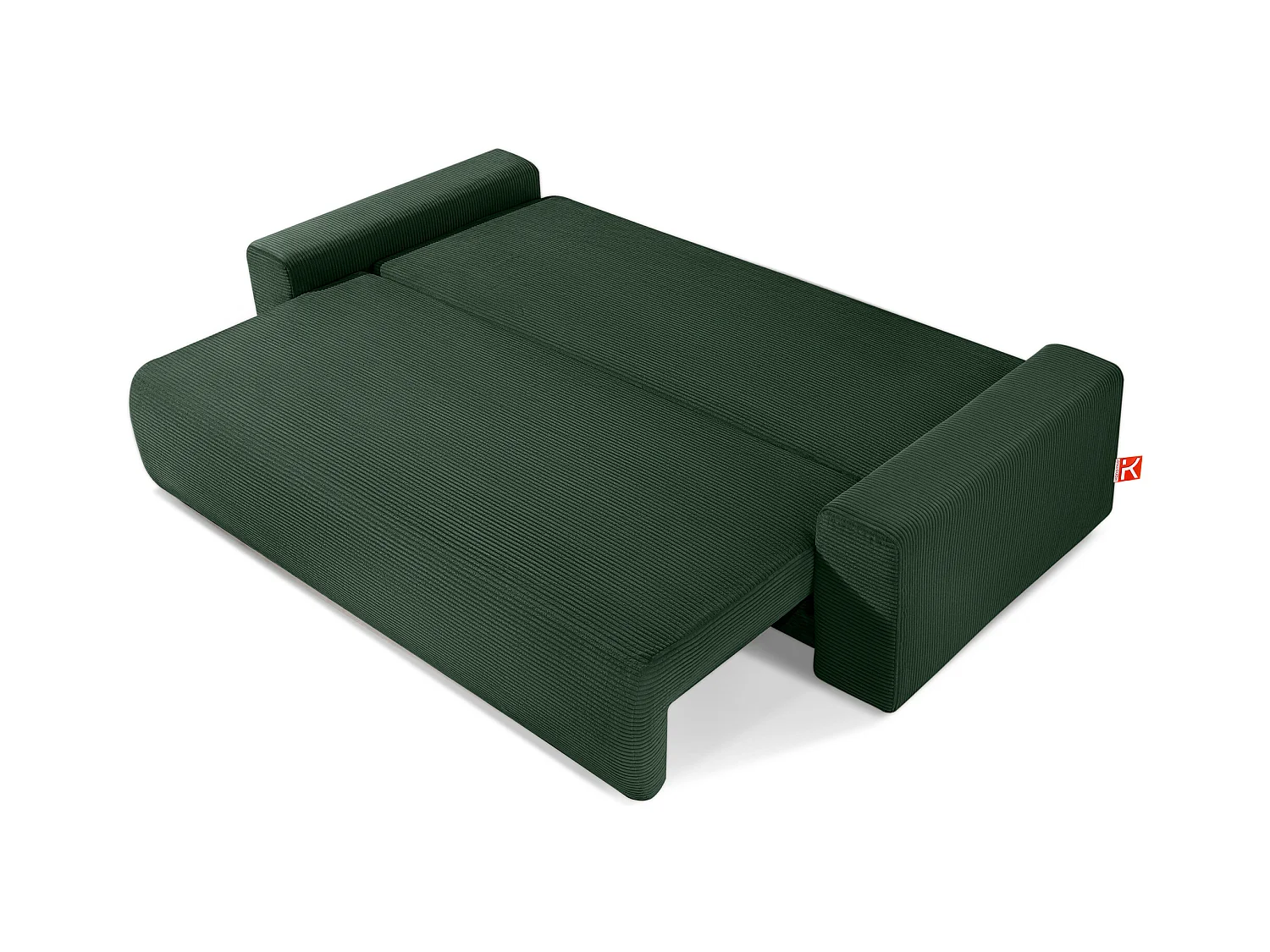 Sofa MOLLIS - 3-Sitzer - Dunkelgrün