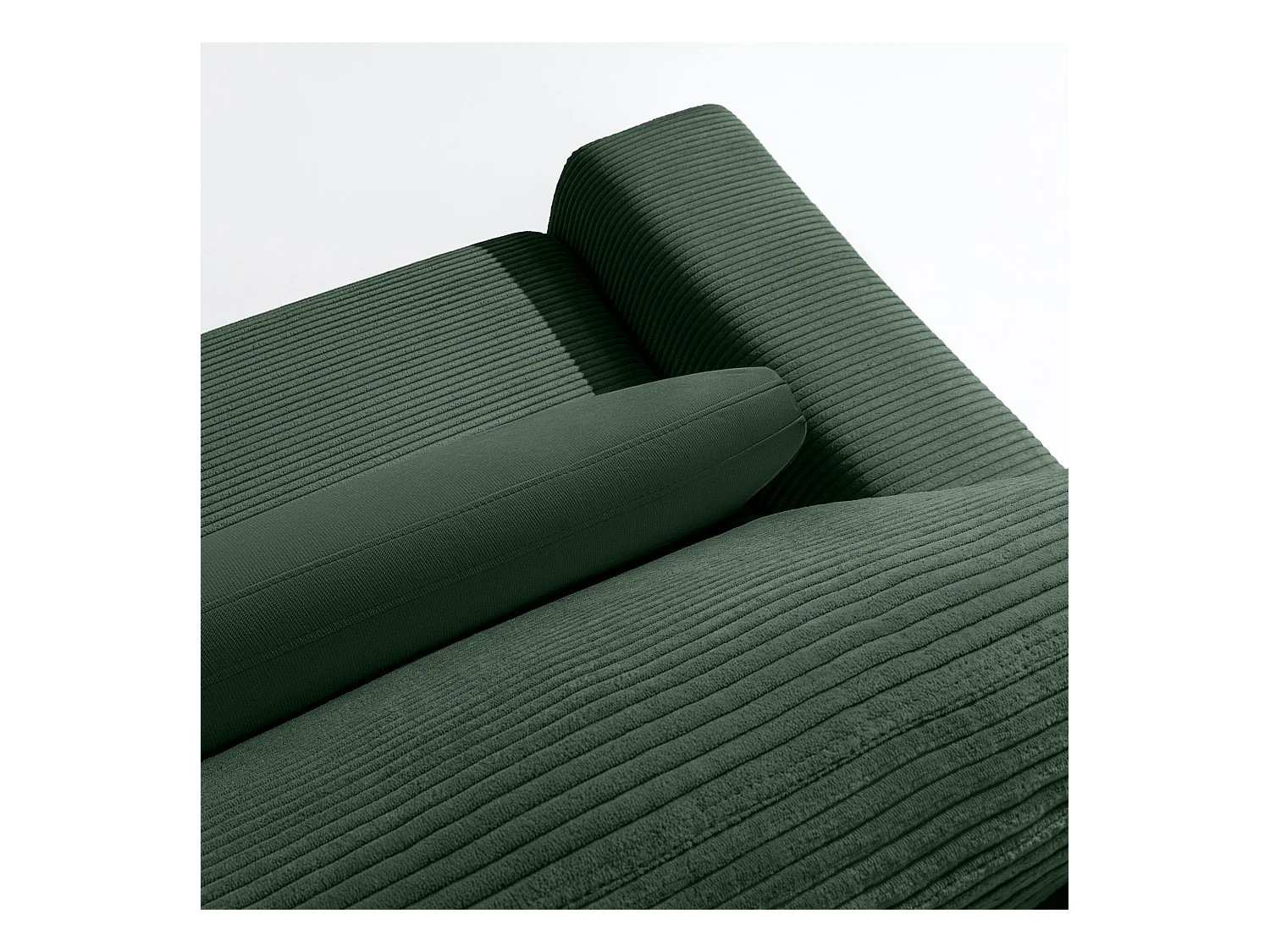 Sofa MOLLIS - 3-Sitzer - Dunkelgrün