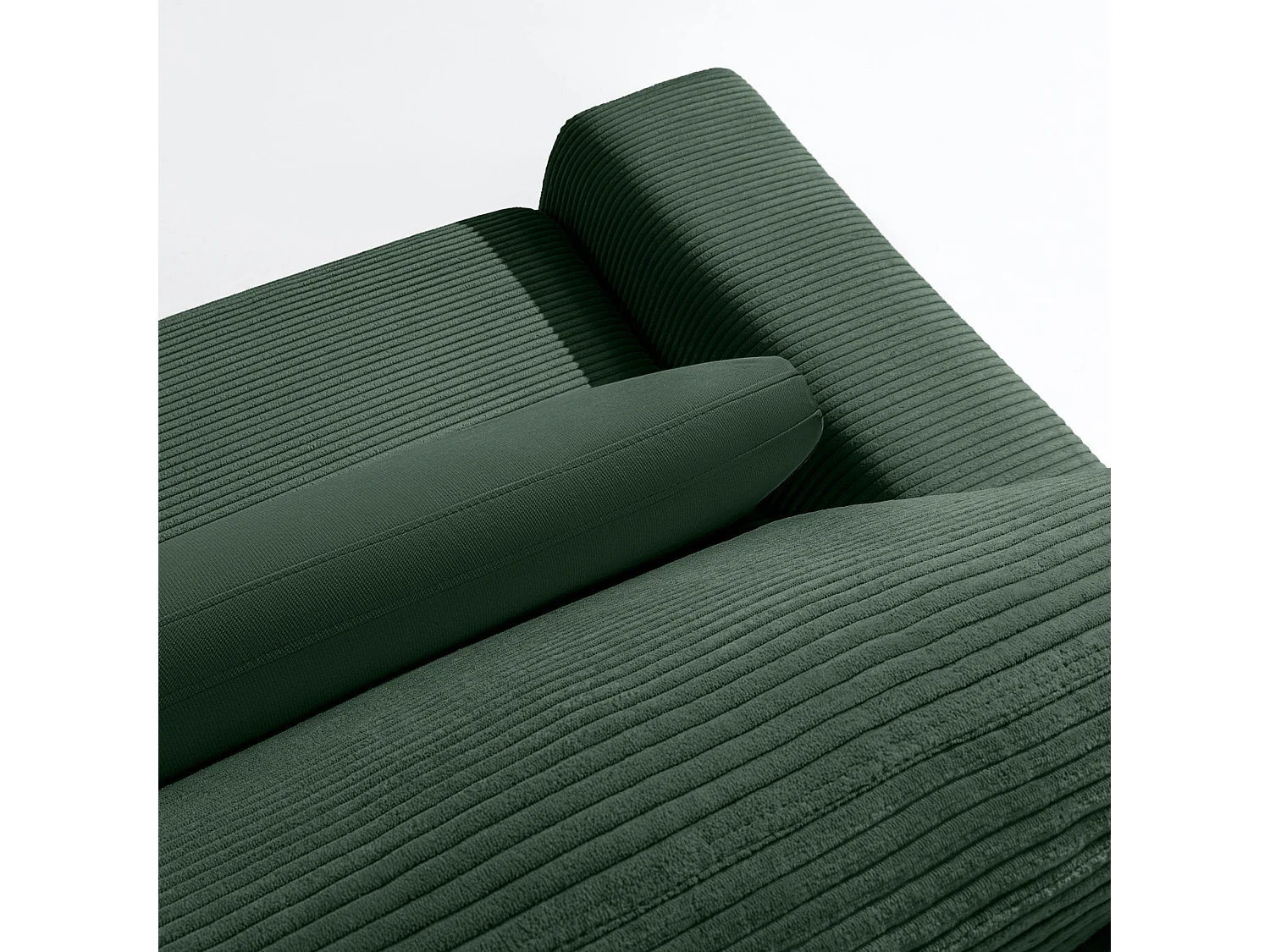 Sofa MOLLIS - 3-Sitzer - Dunkelgrün