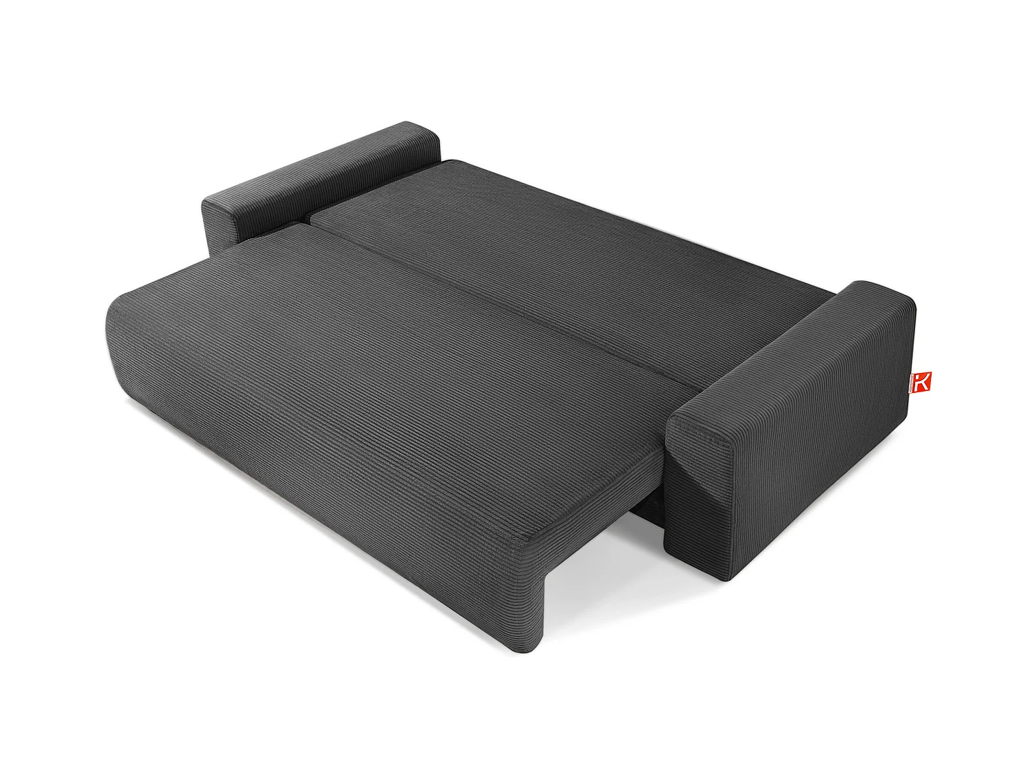 Sofa MOLLIS - 3-Sitzer - Grau